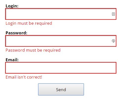 jQuery Validator.js